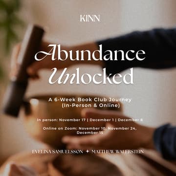 Cover Image for Abundance Unlocked: A 6-Week Book Club Journey (In-Person & Online)