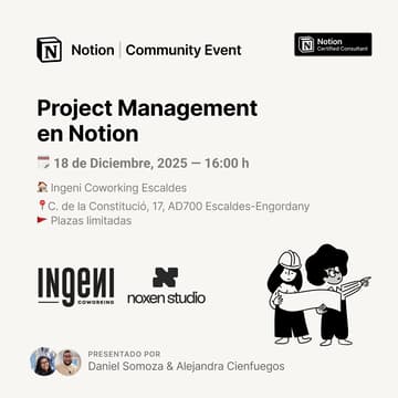 Cover Image for Workshop: Project Management en Notion