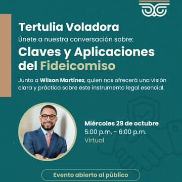 Cover Image for Tertulia Voladora: Claves y Aplicaciones del Fideicomiso