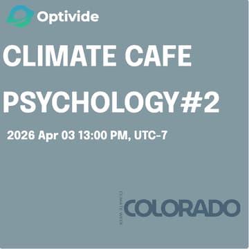 Cover Image for Climate Cafe with Psychology Session 2