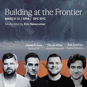 Cover Image for Building at the Frontier: A Panel at SPC NYC