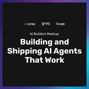 Cover Image for AI Builders Meetup: Building & Shipping AI Agents