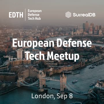 Cover Image for European Defense Tech Meetup – London