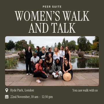 Cover Image for Peer Suite: Women's Walk and Talk