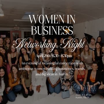 Cover Image for Women In Business Networking Night