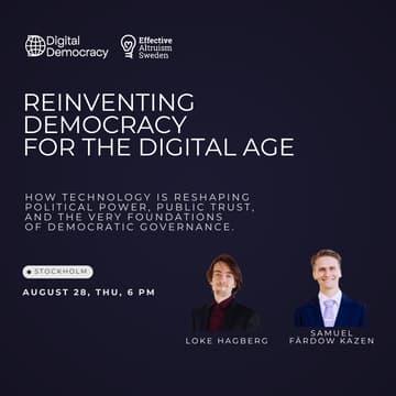 Cover Image for Reinventing Democracy for the Digital Age