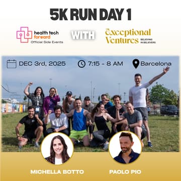 Cover Image for HTF2025 5K Run - Day 1 with Exceptional Ventures