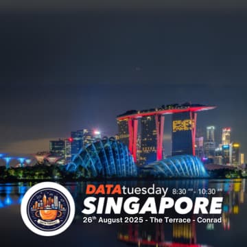 Cover Image for Data Tuesday Singapore #21 - Topic: Data Quality and AI (DAMA Singapore collab)