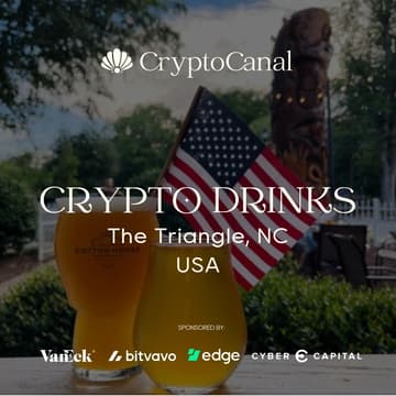 Cover Image for CryptoCanal Drinks - the Triangle, North Carolina - USA 🇺🇸