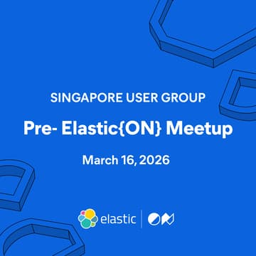 Cover Image for Pre-ElasticON Meetup - Singapore!