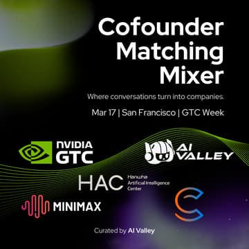Cover Image for AI Valley GTC Cofounder Mixer