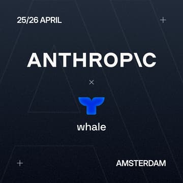 Cover Image for Whale x Anthropic: Claude Code Hackaton - Amsterdam