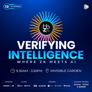 Cover Image for Verifying Intelligence: Where ZK Meets AI