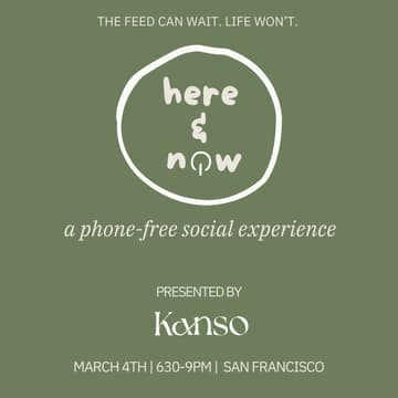 Cover Image for Here & Now: A Phone-Free Experience (San Francisco)