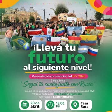 Cover Image for Presentacion en la Casa Rusa