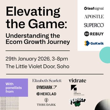 Cover Image for Elevating the Game: Understanding the Ecom Growth Journey