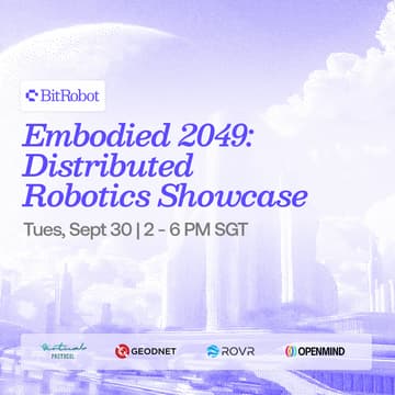 Cover Image for Embodied 2049: Distributed Robotics Showcase