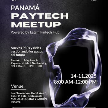 Cover Image for Panamá Paytech Meetup ⚡️