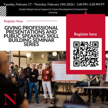 Cover Image for Giving Professional Presentations and Public Speaking Skill Building Seminar Series
