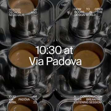 Cover Image for MDW26 I How to open Doors in the Design Industry