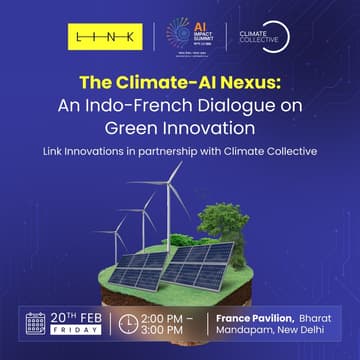 Cover Image for The Climate-AI Nexus: An Indo-French Dialogue on Green Innovation