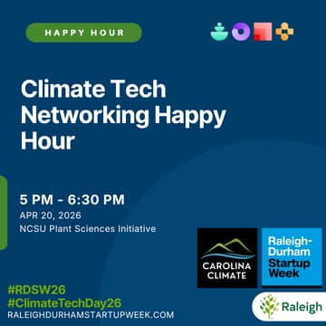 Cover Image for Climate Tech Networking Happy Hour