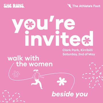 Cover Image for 02/05 - Special Edition She Walk x The Athlete's Foot: Celebrating Women Who Walk Beside Us