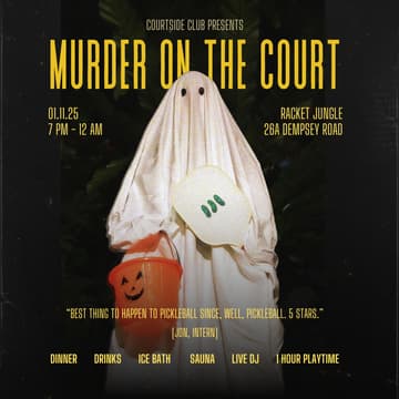 Cover Image for Courtside Club: Murder on the Court