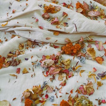 Cover Image for Botanical Dye Workshop: Bundle Dye with Flowers