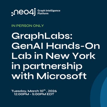 Cover Image for Neo4j GraphLabs: GenAI Hands-On Lab in partnership with Microsoft
