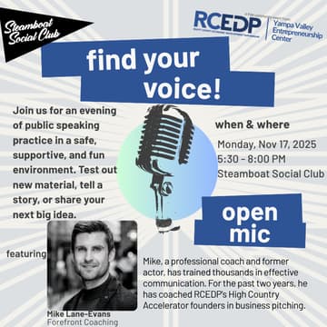 Cover Image for find your voice! open mic