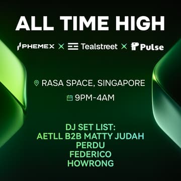 Cover Image for All Time High | RASA | Phemex x Tealstreet x Pulse 🔥