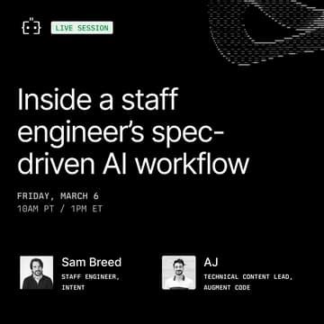 Cover Image for Inside a staff engineer’s AI spec-driven development workflow