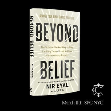 Cover Image for Beyond Belief with Nir Eyal at SPC NYC