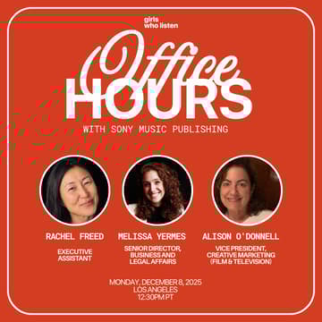 Cover Image for Office Hours at Sony Music Publishing (LA)