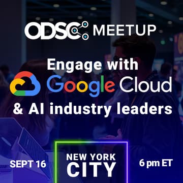 Cover Image for ODSC & Google Cloud AI Meetup in New York City