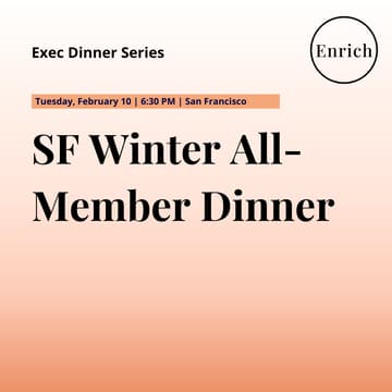 Cover Image for SF Winter All Member Dinner