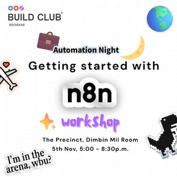 Cover Image for Automation Night: Getting Started with n8n @Brisbane
