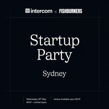 Cover Image for Startup Party by Intercom & Fishburners
