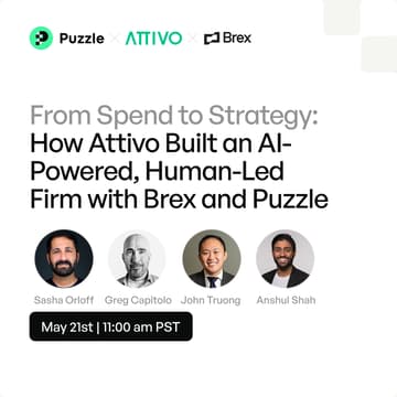 Cover Image for How Attivo Built an AI-Powered, Human-Led Firm with Brex and Puzzle
