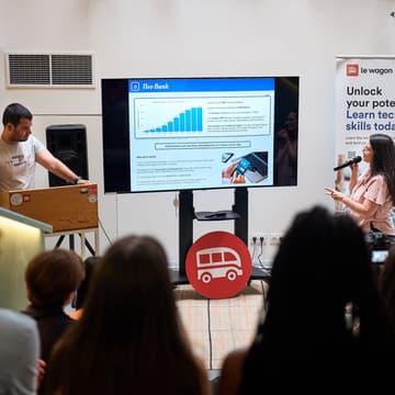 Cover Image for Le Wagon Lisbon Demo Day | Tech & AI projects