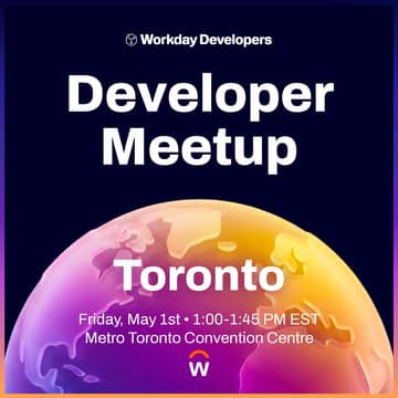 Cover Image for Workday Developer Meetup Toronto
