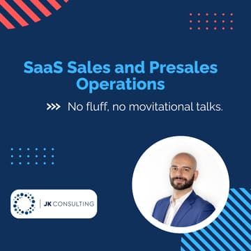 Cover Image for SaaS Sales and Presales Operations