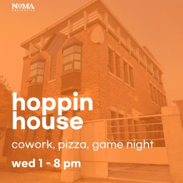 Cover Image for Community Dinner & Coworking @Hoppin House