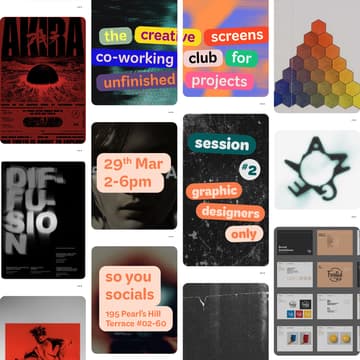 Cover Image for the creative screens co-working club for unfinished projects #2: graphic designers only