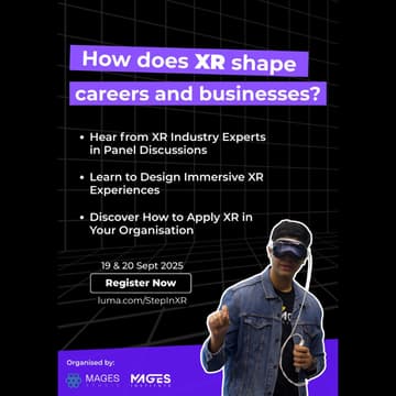 Cover Image for Step Into XR – Your First Step Into Immersive Worlds