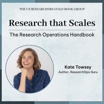 Cover Image for Research That Scales: The Research Operations Handbook