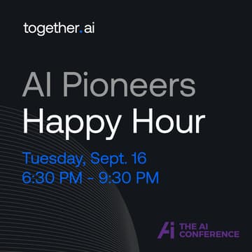 Cover Image for AI Pioneers Happy Hour at The AI Conference