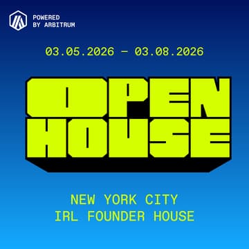 Cover Image for Arbitrum Open House — NYC