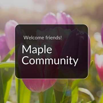 Cover Image for Opening Session + AMA — Maple Community Relaunch